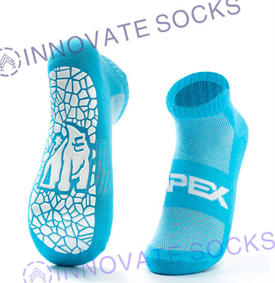 Apex Ankle Anti Skid Grip Trampoline Park Socks