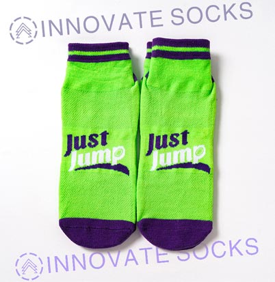 Just Jump ankle anti skid grip trampoline park socks