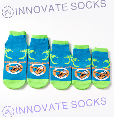 KOKOMO'JOE ankle anti skid grip trampoline park socks