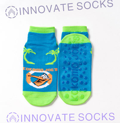 KOKOMO'JOE ankle anti skid grip trampoline park socks