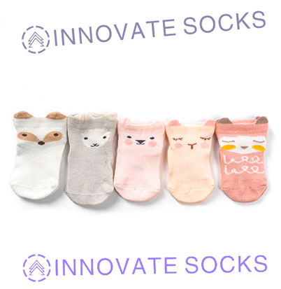 Unisex Cute Animal Pattern Baby Socks<!--[