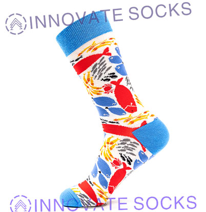 Animal Cartoon Colorful Unisex Fashion Happy socks <!--[