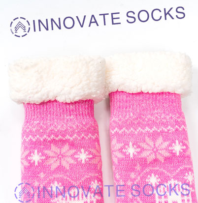Warm Knitted Winter Home Socks<!--[