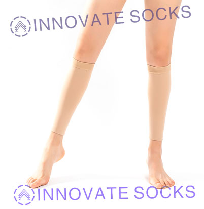 Medical Open Toe Toeless Knee High Compression Socks-2