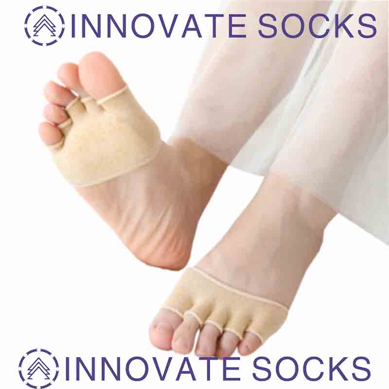 Five Toe Women's Cotton Thin Socks With Glue And Padded Split Toe socks-1.jpg<!--[