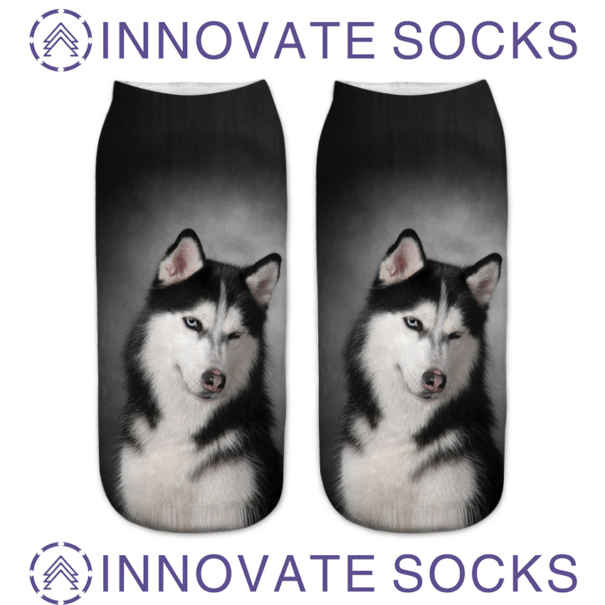 New 3D Printed Socks Animal Printed Socks