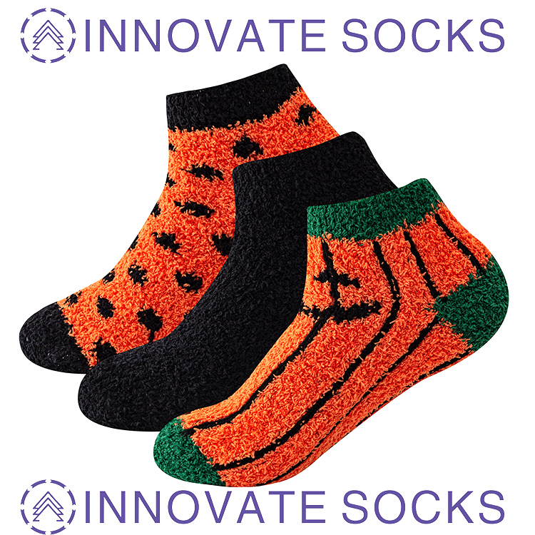 Christmas Fleece Warm Indoor Socks