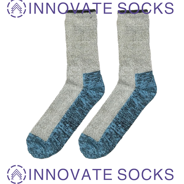Merino Wool Men Thermal Thick Warm Heated Socks