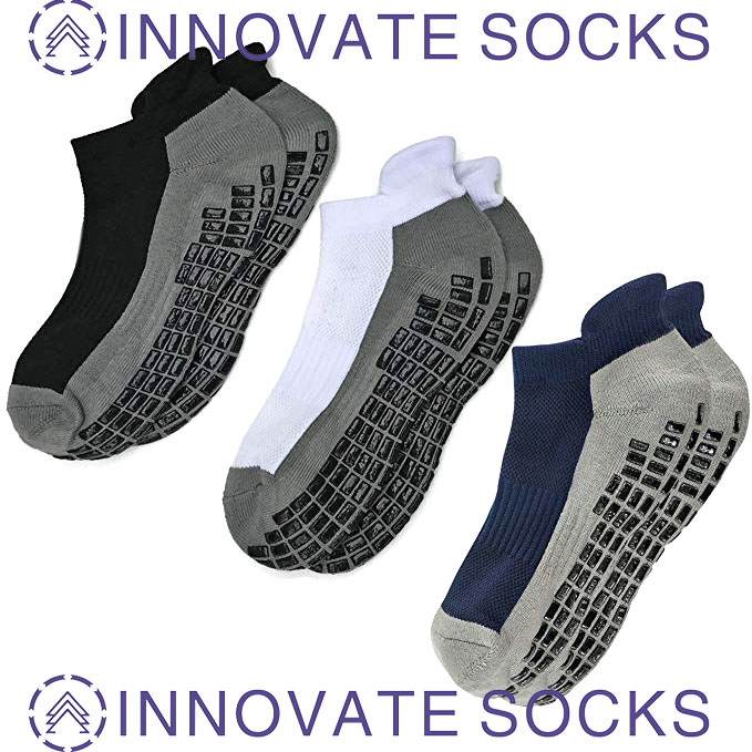 Grip Socks And Anti Slip Non Skid Yoga Socks for Adults