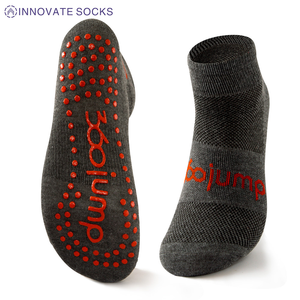 Jump360 Ankle Anti Skid Grip Trampoline Park Socks