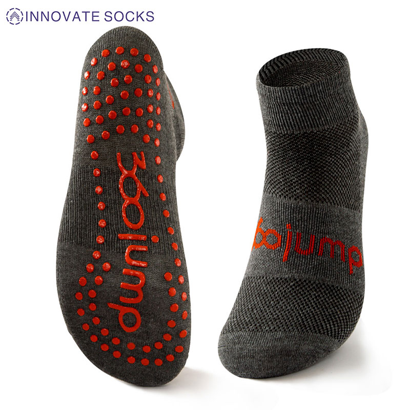 Jump360 Ankle Anti Skid Grip Trampoline Park Socks