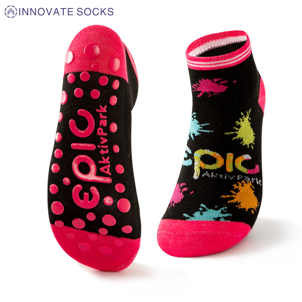 Epic Ankle Anti Skid Grip Trampoline Park Socks