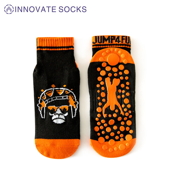 JUMP4FUN Ankle Anti Skid Grip Trampoline Park Socks