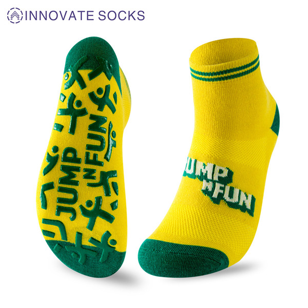 jumpnfun ankle anti skid grip trampoline park sock 2