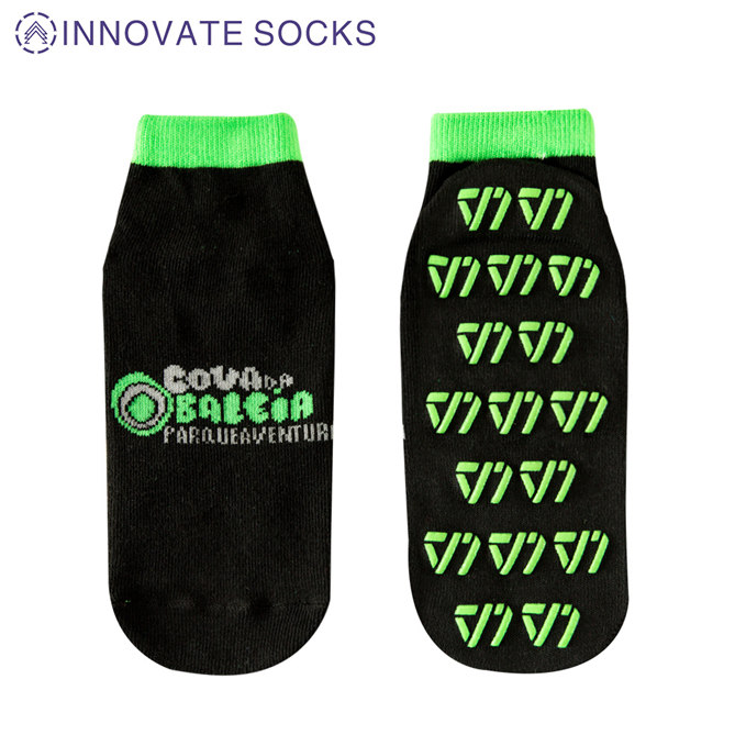 cova ankle anti skid grip trampoline park socks 2