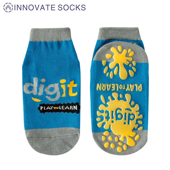 Dig It Ankle Anti Skid Grip Trampoline Park Socks