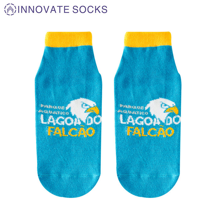 lago ankle anti skid grip trampoline park socks 3