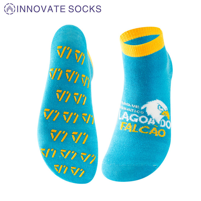 Lago Ankle Anti Skid Grip Trampoline Park Socks