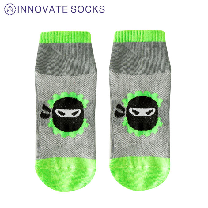 Ninja Ankle Anti Skid Grip Trampoline Park Socks